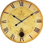 Technoline, WT 1021 Wanduhr, &Oslash; 35cm, mehrfarbig