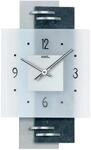 AMS Wanduhr - ger&auml;uscharmes Quarzwerk, Moderne Uhr, Quarz-Wanduhr mit transparentem
