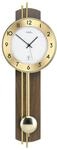 AMS Pendelwanduhr 5266/1, Funk, Holzr&uuml;ckwand aus Nussbaum Furniert, mit