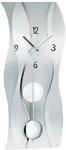 AMS 7246 Wanduhr Glas Modern Pendel