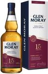 Glen Moray 15 Jahre | Schottischer Single Malt Whisky aus der Speyside | mit