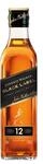 Johnnie Walker Black Label Scotch 12 Years Old PET Whisky (1 x 0.05 l)