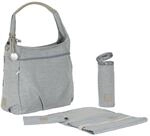 L&Auml;SSIG Baby Wickeltasche Stylische Tasche nachhaltig Babytasche/Green Label Hobo Bag