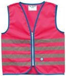 Wowow Fun Jacket Reflexweste Rosa/Silber L