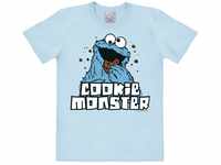 Logoshirt® Sesamstraße I Krümelmonster I Cookie Monster I T-Shirt Print I...