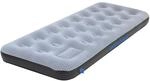 High Peak Unisex Single Comfort Plus Luftbett, mit integrierte Fu&szlig;pumpe und