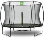 EXIT Toys Silhouette Trampolin - &oslash;244cm - Kompaktes Rundes Gartentrampolin Outdoor