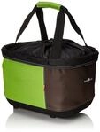 KLICKFix Alingo GT f&uuml;r Racktime Fahrradkorb, Gr&uuml;n-Braun, 24 x 41 x 29 cm, 20 l