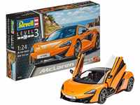 Revell Modellbausatz Auto 1:24 - McLaren 570S im Maßstab 1:24, Level 3,