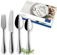 Villeroy & Boch - Mademoiselle Besteckset 24-teilig Silber, Sp&uuml;lmaschinenfest,