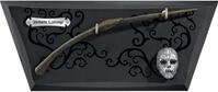 The Noble Collection Bellatrix Wand with wall Display & mini mask
