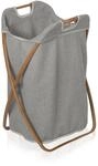 M&ouml;ve Bamboo Luxe W&auml;schkorb, dark grey
