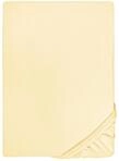 biberna 0077144 Spannbetttuch Feinjersey (Matratzenh&ouml;he max. 22 cm), gek&auml;mmte