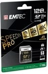 Emtec SpeedIN SD-Speicherkarte 128GB, UHS-I U3 - Class 10, Schreibgeschwindigkeit bis