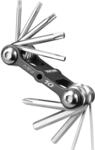 Topeak Multitool Mini 10, Black/Silver, 6.6 x 3.3 x 2.1 cm, TT2557