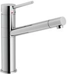 Systemceram Snow Edelstahlfinish Hochdruckarmatur