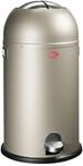 Wesco 184 631 Kickmaster Abfallsammler 33 Liter neusilber 37.5 x 37.5 x 69cm...