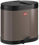 Wesco, Metall, &Ouml;ko-Sammler 170 - 2 x 15 Liter warm grey