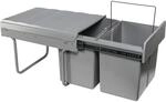 Double 2 Abfallsammler/Trennsystem/M&uuml;lleimer