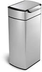 simplehuman CW2015 30 Liter, rechteckiger touch-bar Abfalleimer, M&uuml;lleimer K&uuml;che,