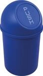 helit H2401034 - Push-Abfallbeh&auml;lter &bdquo;the flip 6 L, blau