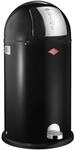 Wesco Kickboy Abfallsammler Metall Schwarz 40 L, H x &Oslash; 75,5x40cm