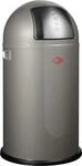 Wesco 175 831 Pushboy Abfallsammler 50 Liter Graphit 40 x 40 x 75.5cm (L/B/H),