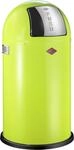 Wesco 175 831 Pushboy Abfallsammler 50 Liter Lemongr&uuml;n 40 x 40 x 75.5cm (L/B/H),