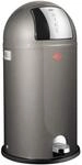 WESCO 2522 Kickboy Abfallsammler Metall Graphit 40 L