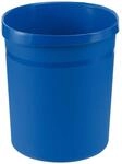 Papierkorb Grip mit Griffmulden, Inhalt 18l, 35cm hoch, blau, 10 St&uuml;ck