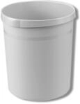 HAN Papierkorb GRIP, 18 Liter, mit 2 Griffmulden, extra stabil, rund,...