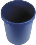 helit Kunststoff-Papierkorb - Inhalt 30 l, H&ouml;he 405 mm, VE 5 Stk - blau, VE 5...
