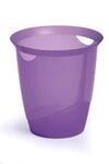 Durable Papierkorb Trend, mit Tragegriffen, 16 l, lila transparent, 1701710992