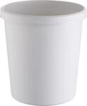 helit H6105882 - Papierkorb &bdquo;the german, 18 Liter, lichtgrau, mit umlaufendem