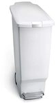 simplehuman CW1362 40 Liter, schmaler Treteimer, M&uuml;lleimer K&uuml;che, Abfalleimer,