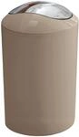 Kleine Wolke 5063271858 Glossy Schwingdeckeleimer, Taupe, 20 x 30 cm, 36 x 92 cm
