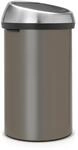 Brabantia Touch bin 60L - Platinum
