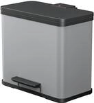 Hailo &Ouml;ko trio Plus L Tret-M&uuml;lltrenner - freistehender 3 x 9 Liter