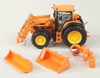 John Deere 7430 Tractor with Front Loader and Accessories