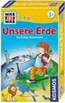 KOSMOS 711290 was ist was Junior - Unsere Erde, Lernspiel f&uuml;r 2-4 Kinder ab 5,