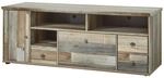 Stella Trading Bonanza Vintage TV-Board in Driftwood Optik - ausdrucksstarkes...