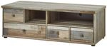 Stella Trading Bonanza Vintage TV-Board in Driftwood Optik - ausdrucksstarkes...