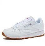Reebok Unisex Kinder Reebok Classic Leather 50154 Top Low-Top, Wei&szlig;, 35 EU