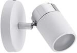 Paulmann 66710 Spotlight Zyli IP44 max 1x10W GU10 Wei&szlig;/Chrom 230V Metall 667.10