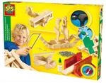 SES Creative SES Werkzeugset Luxus Kinder-Bastelkit, Mehrfarbig