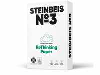 Steinbeis No. 3 Druckerpapier – DIN A4 Recycling-Papier 80 g/m², Weiß &