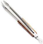 Petromax Grill- und Kohlenzange Edelstahl, f&uuml;r Grill & Feuerstelle, pr&auml;ziser Griff,