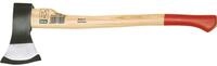 Idealspaten 75201600 Holzaxt mit Schneidschutz 1,6kg, rot/grau, 40 x 25 x 15 cm