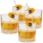 Spiegelau Whisky Glas 4er Set, 270 ml, Perfect Serve, 4500177, Old Fashioned Glas aus