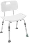 Drive Medical mit R&uuml;ckenlehne, Duschstuhl Duro KD, wei&szlig;